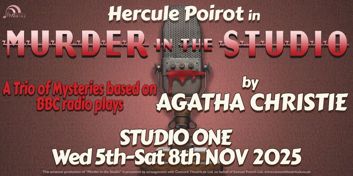 Hero image for Fareham Musical Society Presents: Murder In The Studio