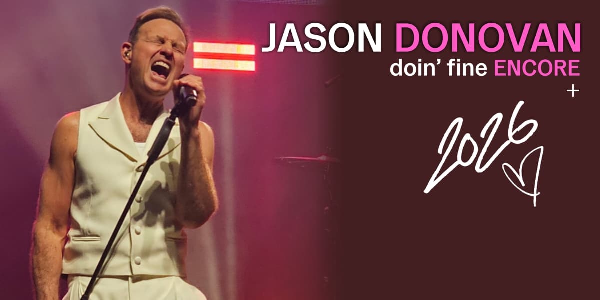 Hero image for Jason Donovan: Doin' Fine Encore