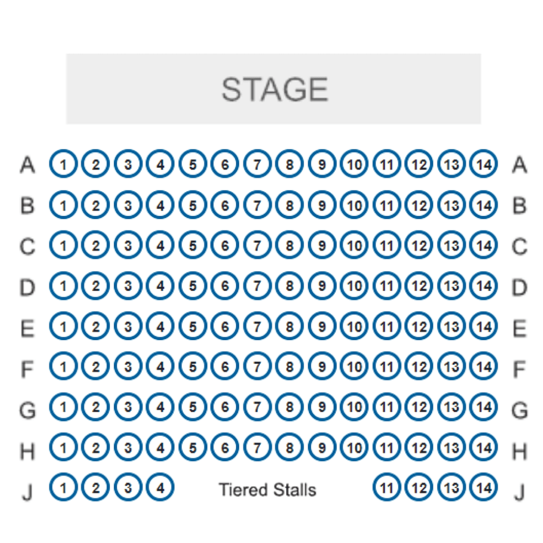 Fareham Studio One Seating Plan V2